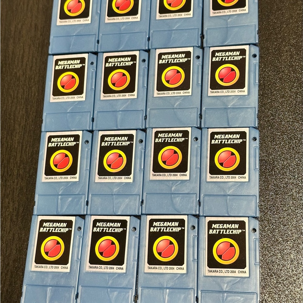 Megaman Battlechip Takara 2004 set of 16 - Picture 2 of 2